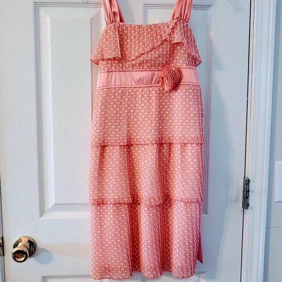 BNWT BEAUTIFUL Sleeveless Dress by Candie's in Sz 8 -- So PRETTY!!! - Picture 3 of 12